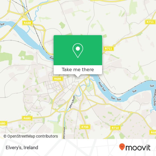 Elvery's map