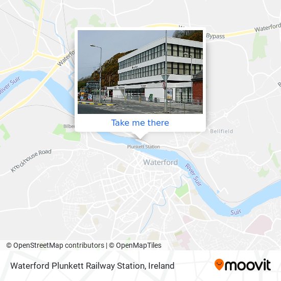 Waterford Plunkett Railway Station plan