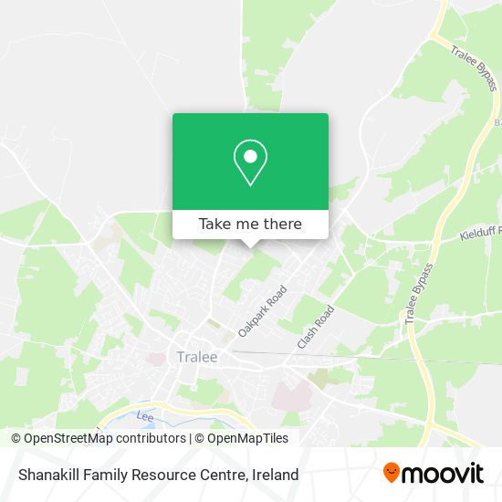 Shanakill Family Resource Centre map