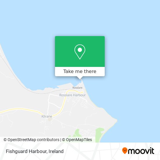 Fishguard Harbour map