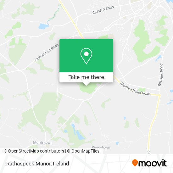 Rathaspeck Manor map