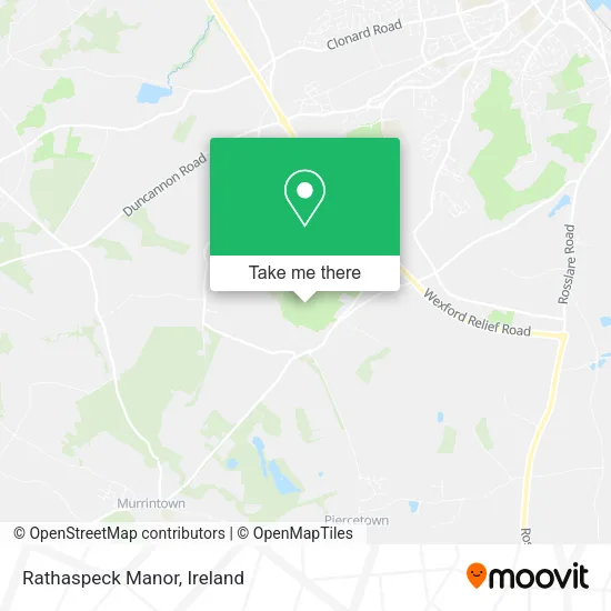 Rathaspeck Manor map