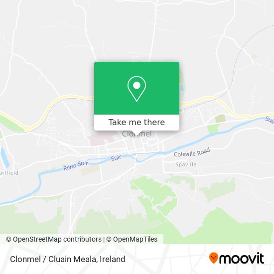 Clonmel / Cluain Meala map