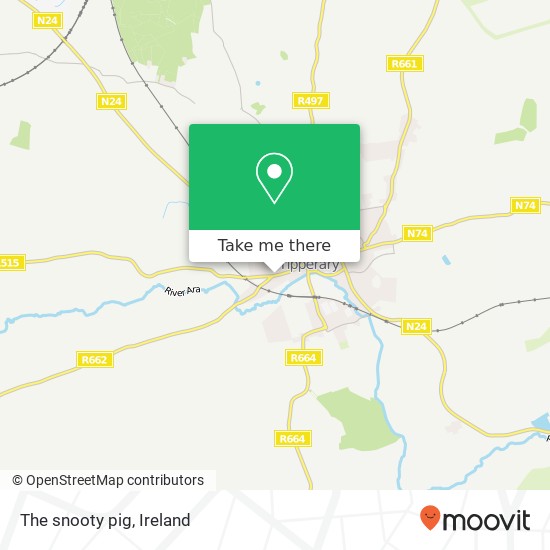 The snooty pig map