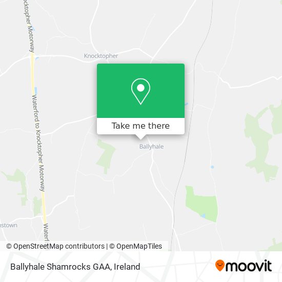 Ballyhale Shamrocks GAA map