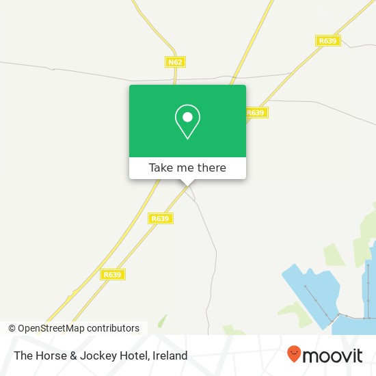 The Horse & Jockey Hotel map