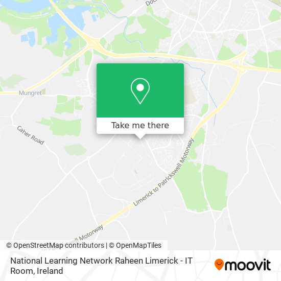 National Learning Network Raheen Limerick - IT Room map