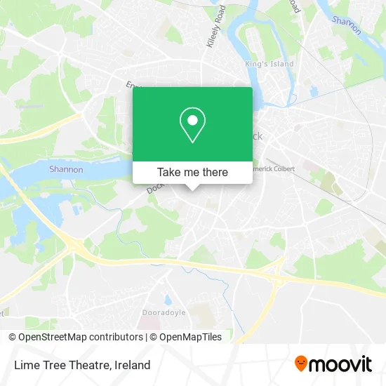 Lime Tree Theatre map