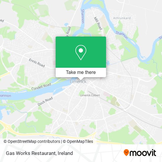 Gas Works Restaurant map