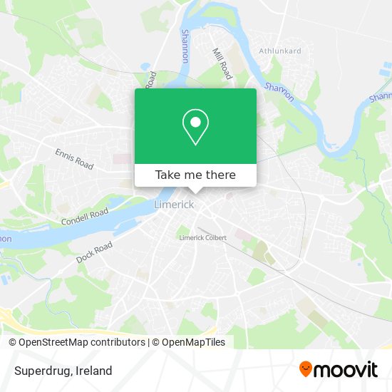 Superdrug map