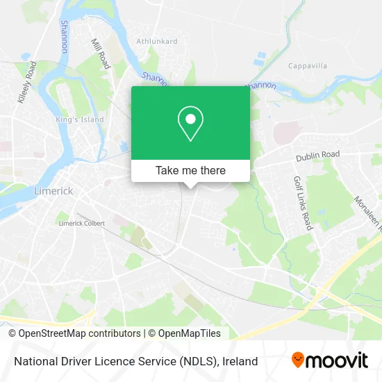 National Driver Licence Service (NDLS) map
