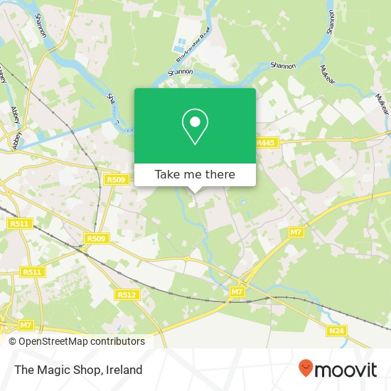 The Magic Shop map