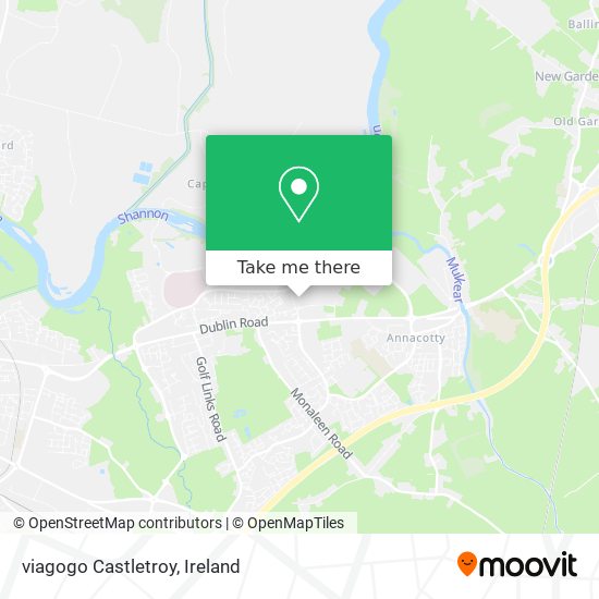 viagogo Castletroy map