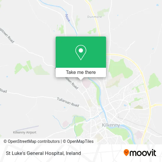 St Luke's General Hospital map