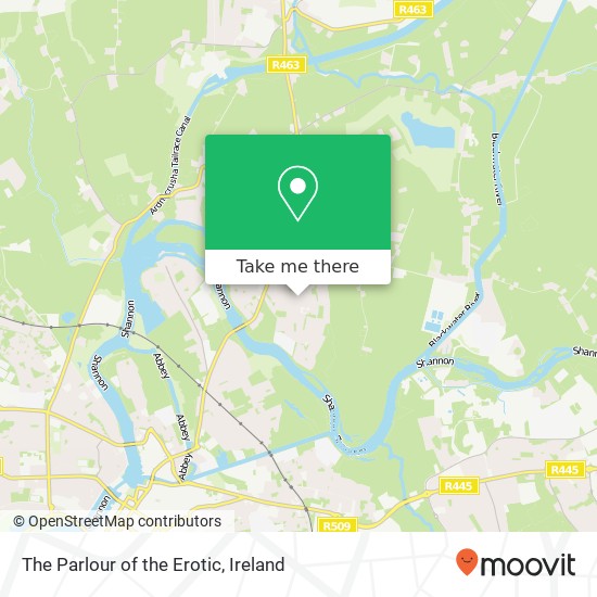 The Parlour of the Erotic map
