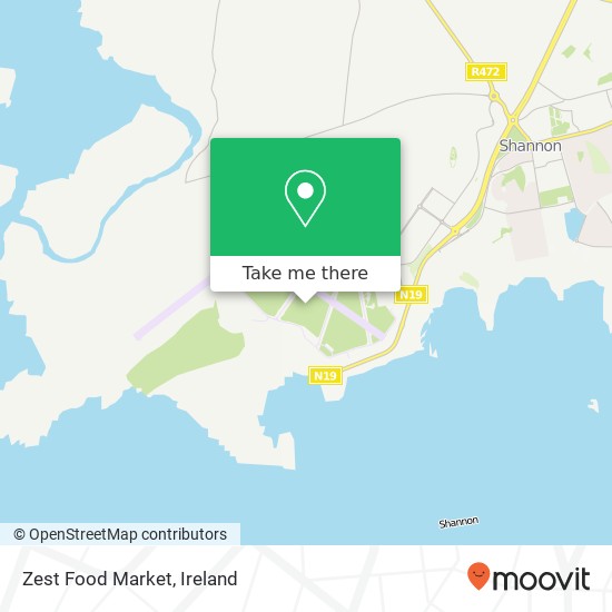 Zest Food Market map