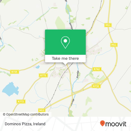 Dominos Pizza map