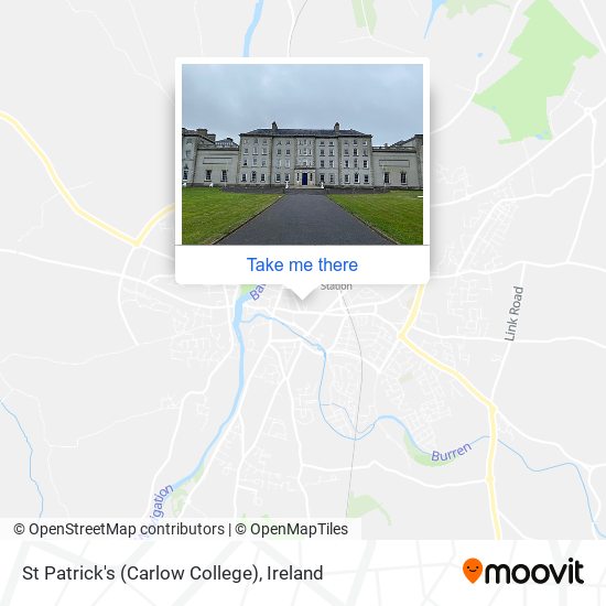 St Patrick's (Carlow College) map