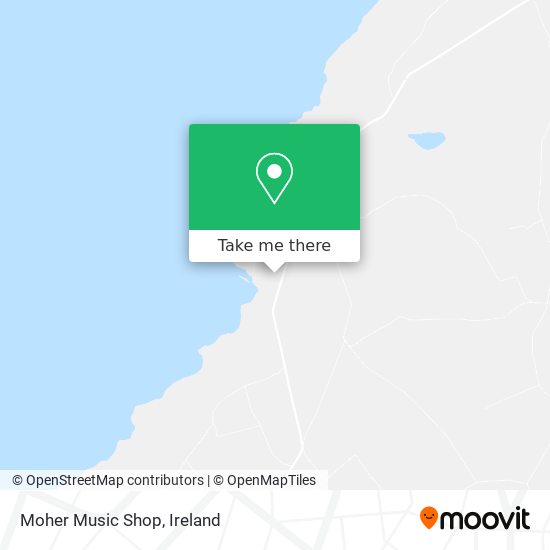 Moher Music Shop map