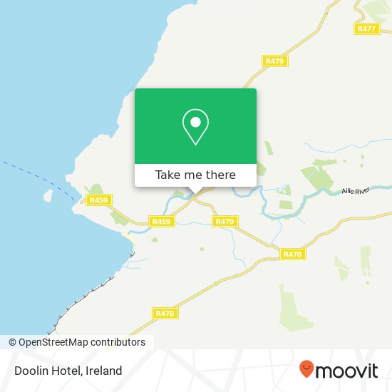 Doolin Hotel map