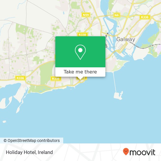 Holiday Hotel map