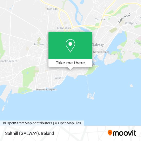 Salthill (GALWAY) map