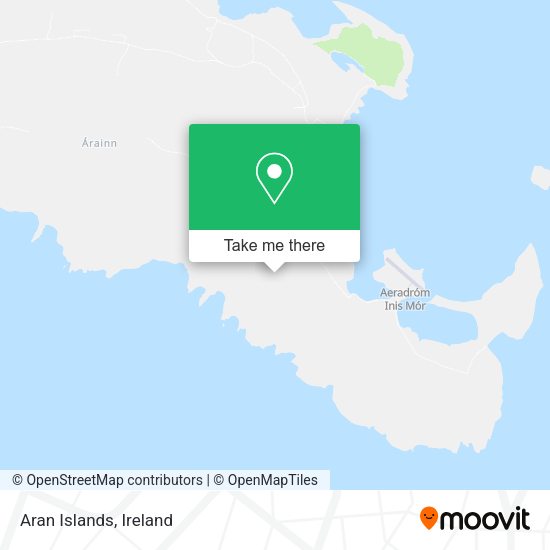 Aran Islands map