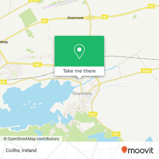 Coillte map