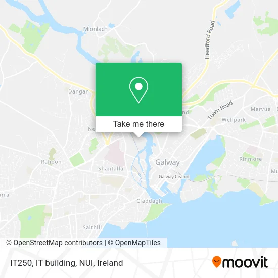 IT250, IT building, NUI map