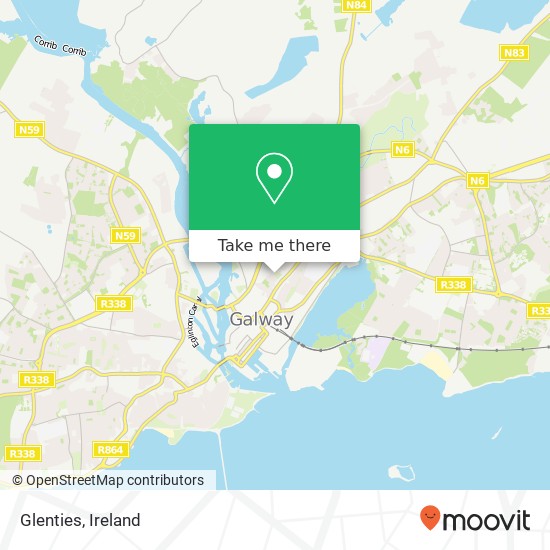 Glenties map