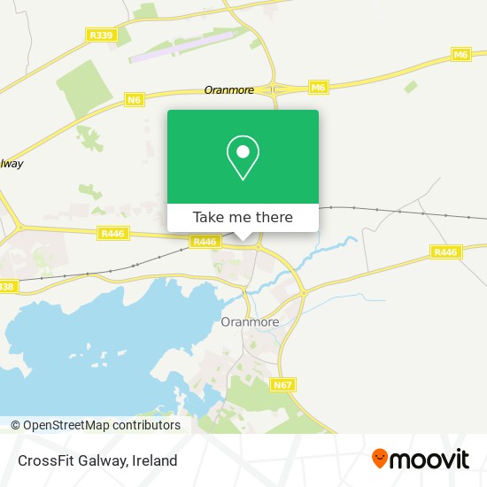 CrossFit Galway map