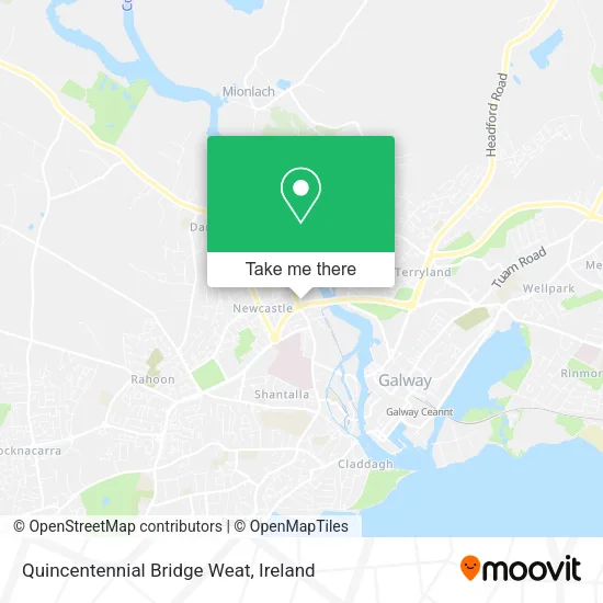 Quincentennial Bridge Weat map