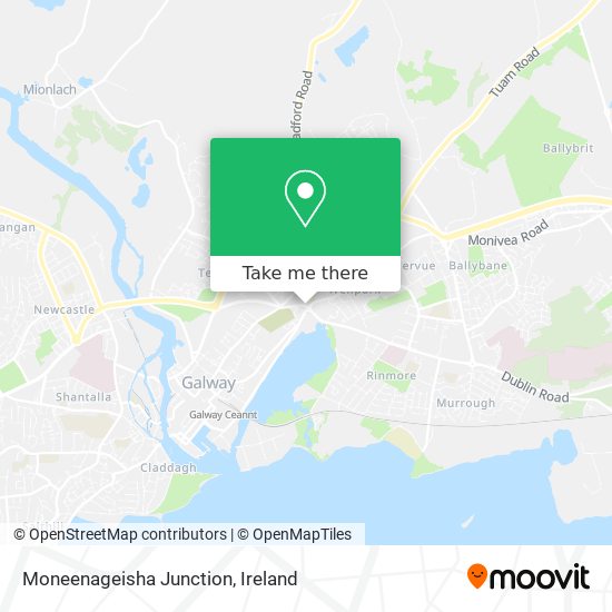 Moneenageisha Junction plan