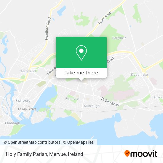 Holy Family Parish, Mervue plan