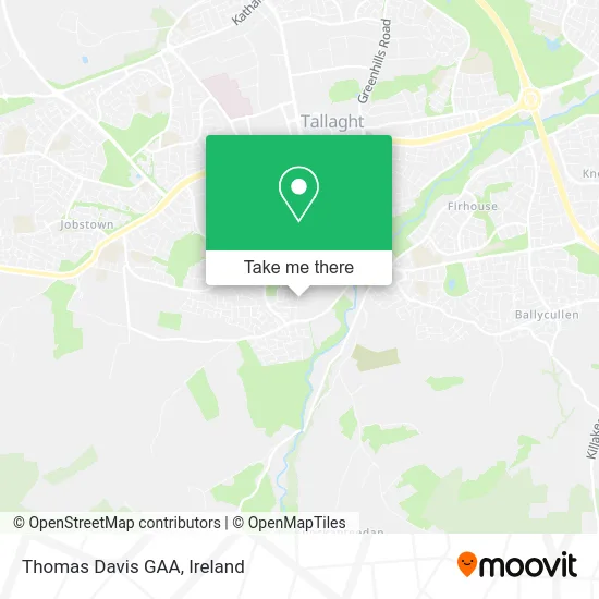 Thomas Davis GAA map