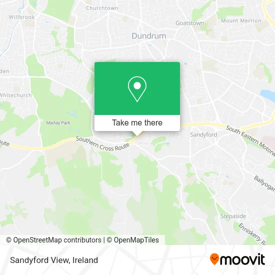 Sandyford View map