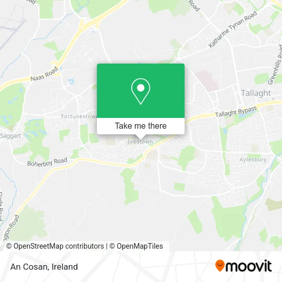 An Cosan map