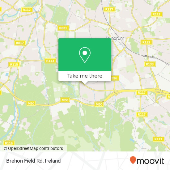 Brehon Field Rd map