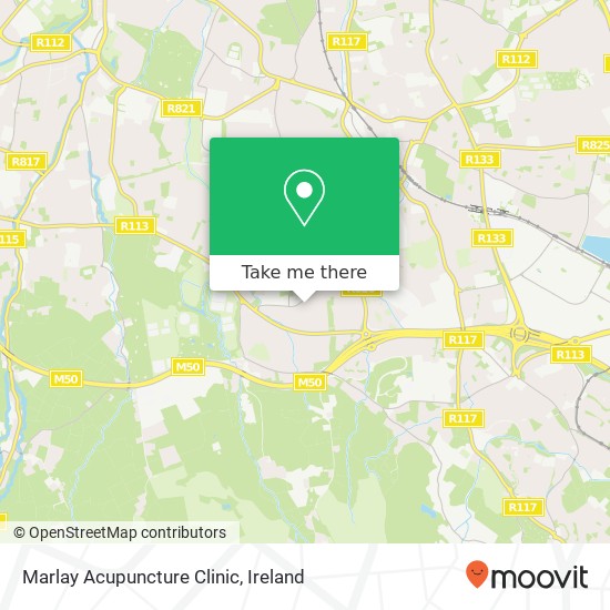 Marlay Acupuncture Clinic map