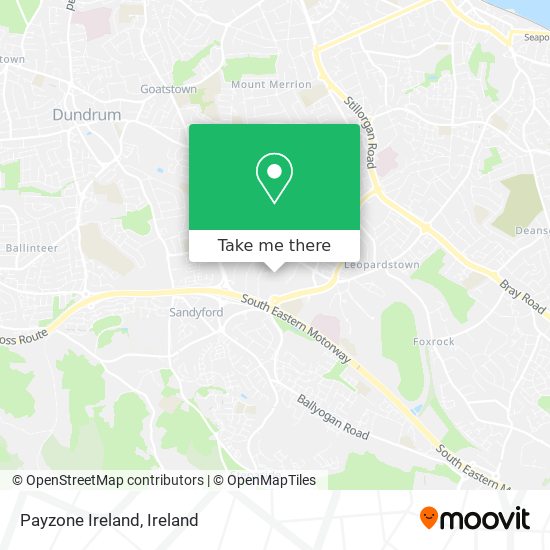 Payzone Ireland map