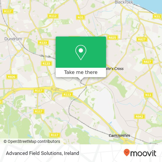 Advanced Field Solutions map