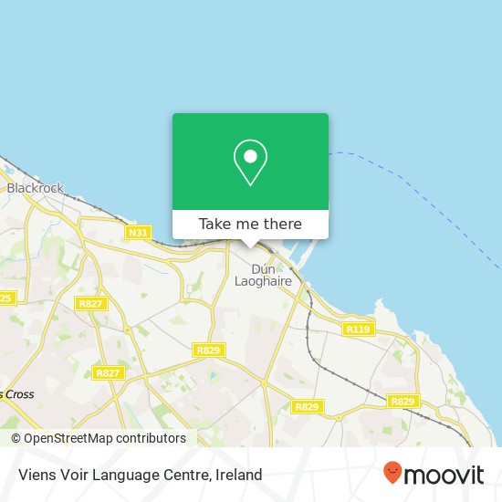 Viens Voir Language Centre map