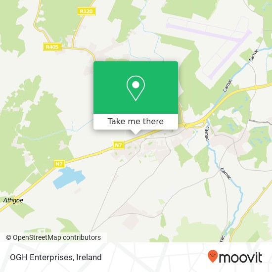 OGH Enterprises map