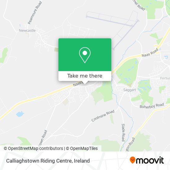 Calliaghstown Riding Centre map