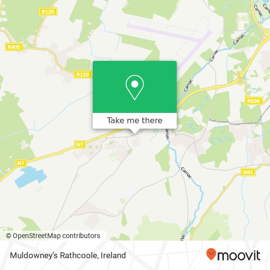 Muldowney's Rathcoole map