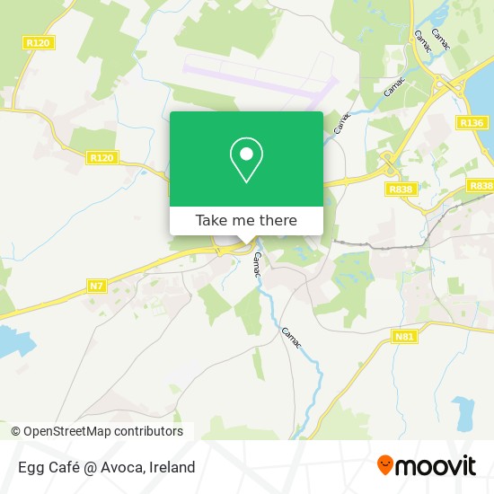 Egg Café @ Avoca map