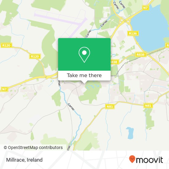 Millrace map