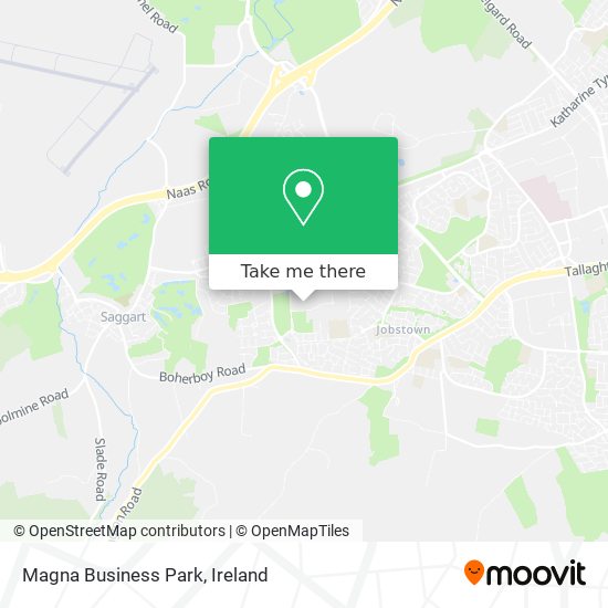 Magna Business Park map
