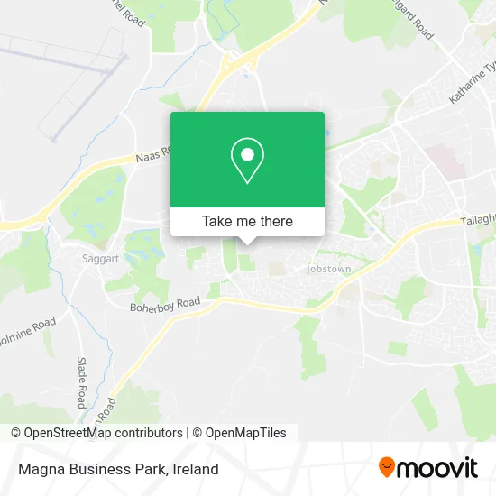 Magna Business Park map
