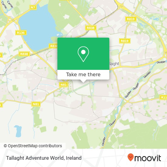 Tallaght Adventure World plan